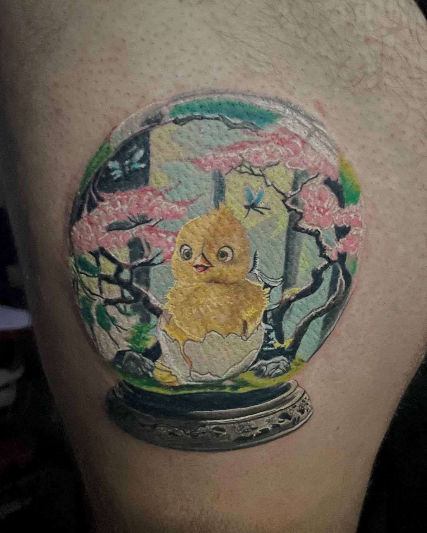Trabajo de tatuaje