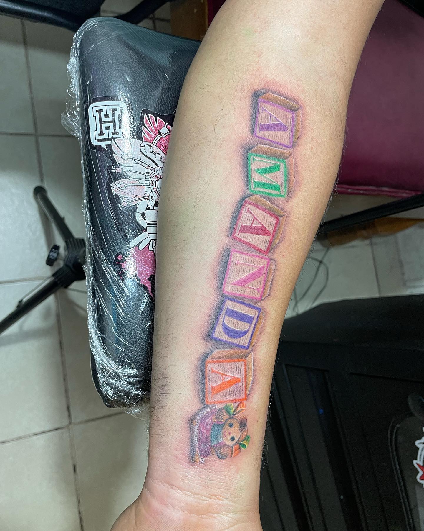 Trabajo de tatuaje