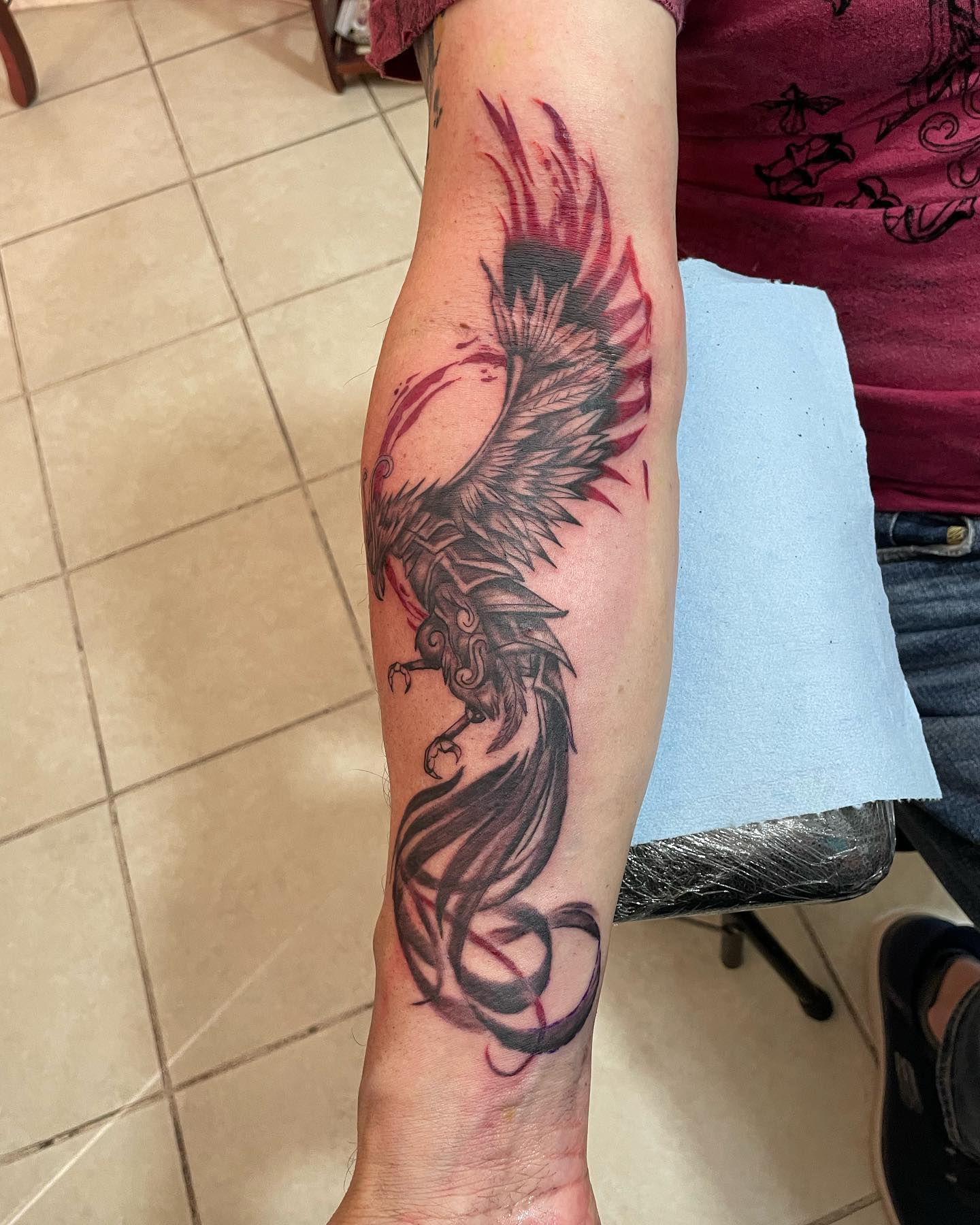 Trabajo de tatuaje